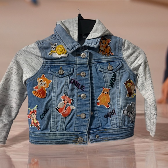 Denim patch jacket - Picture 3 of 5